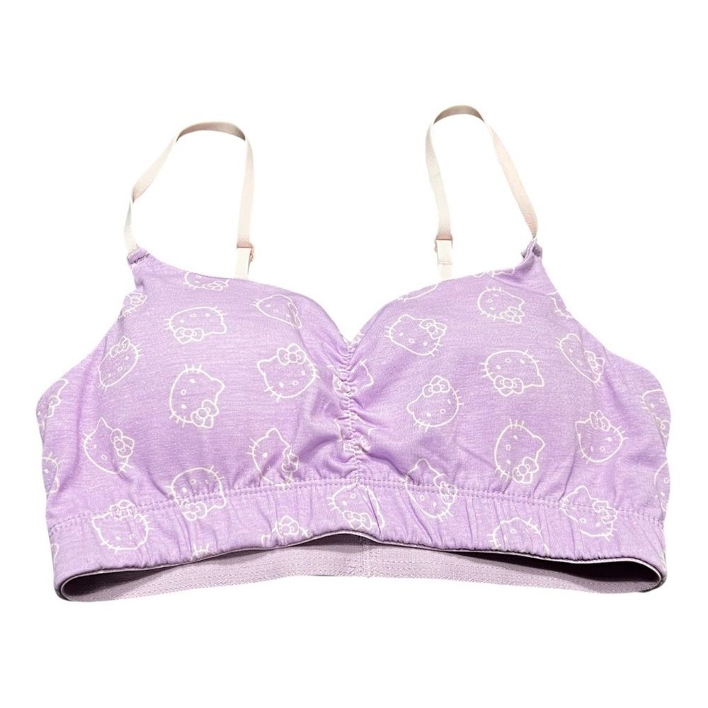 ❤️3/$15 NWT Hello Kitty Lavender Bralette Size Small